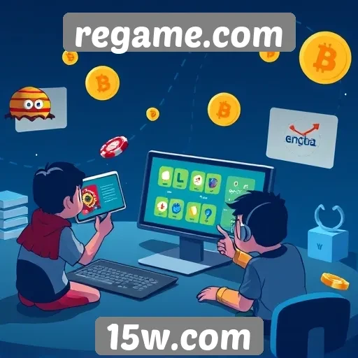 Funcionalidades interativas disponíveis em regame.com